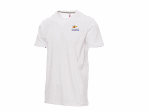 Camiseta Crew Algodón Blanco