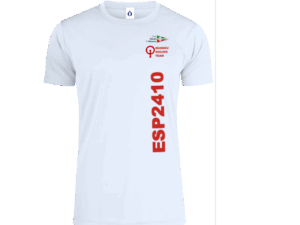 El Masnou | Camiseta técnica flota Optimist (frente)