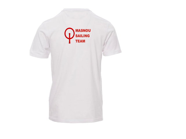 El Masnou | Camiseta técnica flota Optimist (espalda)